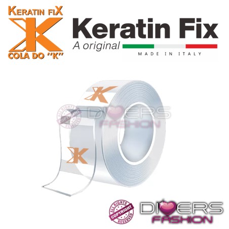 Bande de Silicone Pour Coudre - Fabrication Extensions Capillaires - Cola do K Keratin Fix